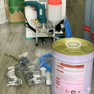 Máy bơm keo pu epoxy chống thấm